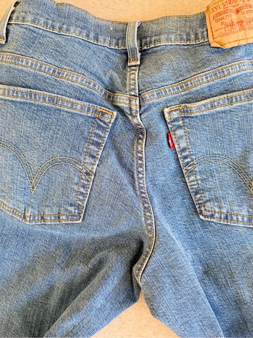 Vintage Levi's 550 Women's Jeans Size 8L Medium Wash Relaxed  Boot Cut Fit Denim - Picture 7 of 14